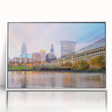 Art deco poster featuring a geometric pattern in pastel shades on canvas, suitable for nursery wall art.