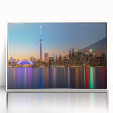 Art deco poster featuring a geometric pattern in muted gold and navy, printed on canvas, suitable for nursery wall decor.