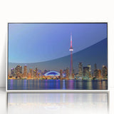 Art deco poster of a stylized stork in pastel shades, ideal for nursery wall art on acrylic print.