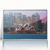 Art deco poster featuring a geometric pattern in muted gold and navy, printed on canvas, suitable for nursery wall decor.