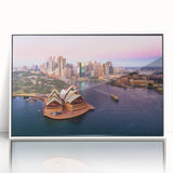 Art deco poster featuring a geometric pattern in pastel shades, ideal for nursery wall art.