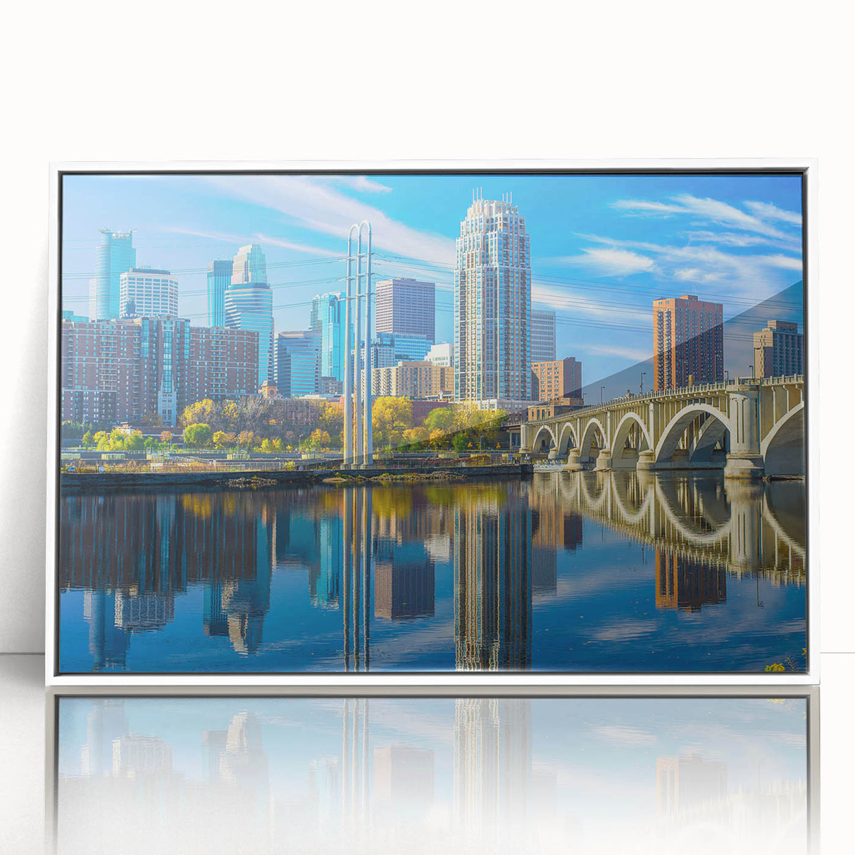 Art deco poster featuring a geometric pattern in muted gold and teal tones on canvas, ideal for nursery wall decor.