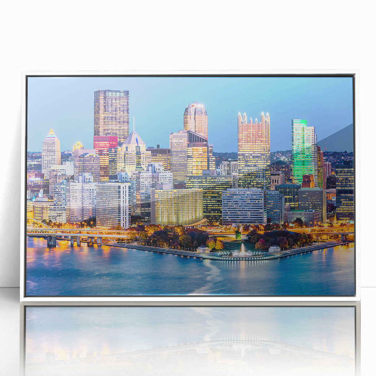 Art deco poster featuring a geometric pattern in pastel shades on acrylic print, suitable for nursery wall art.