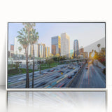 Art deco poster featuring a geometric pattern in pastel shades on canvas, suitable for nursery wall art.