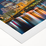 Art deco poster featuring geometric patterns in gold and black, ideal for dining room or bathroom decor.