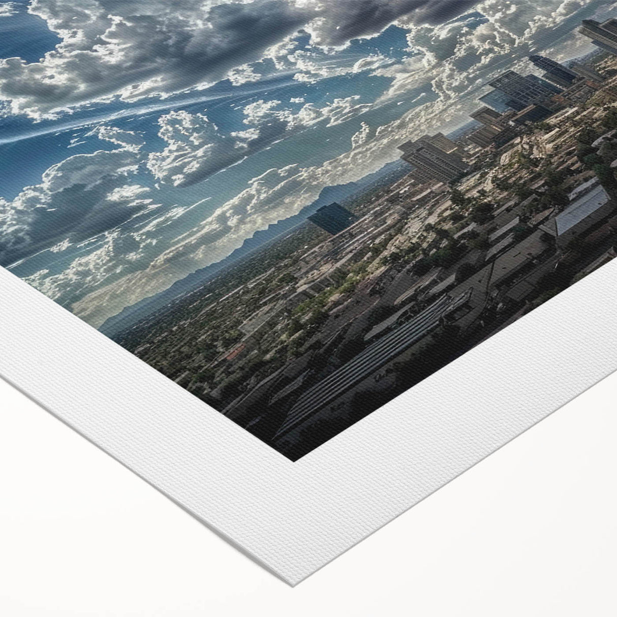 Art deco poster featuring geometric patterns and metallic gold and black colors.