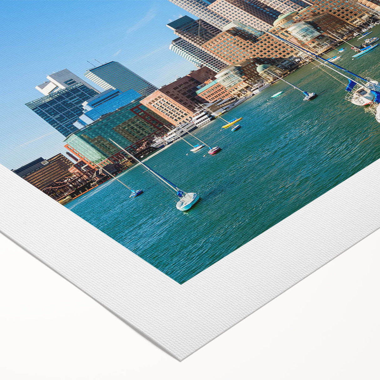 Art deco poster featuring geometric shapes and metallic colors on a sleek canvas, suitable for dining room or bathroom decor.