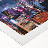 Art deco poster featuring geometric patterns in gold and black, ideal for dining room or bathroom wall art.