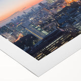 Art deco poster featuring geometric patterns in gold and black tones, suitable for dining room or bathroom wall art.