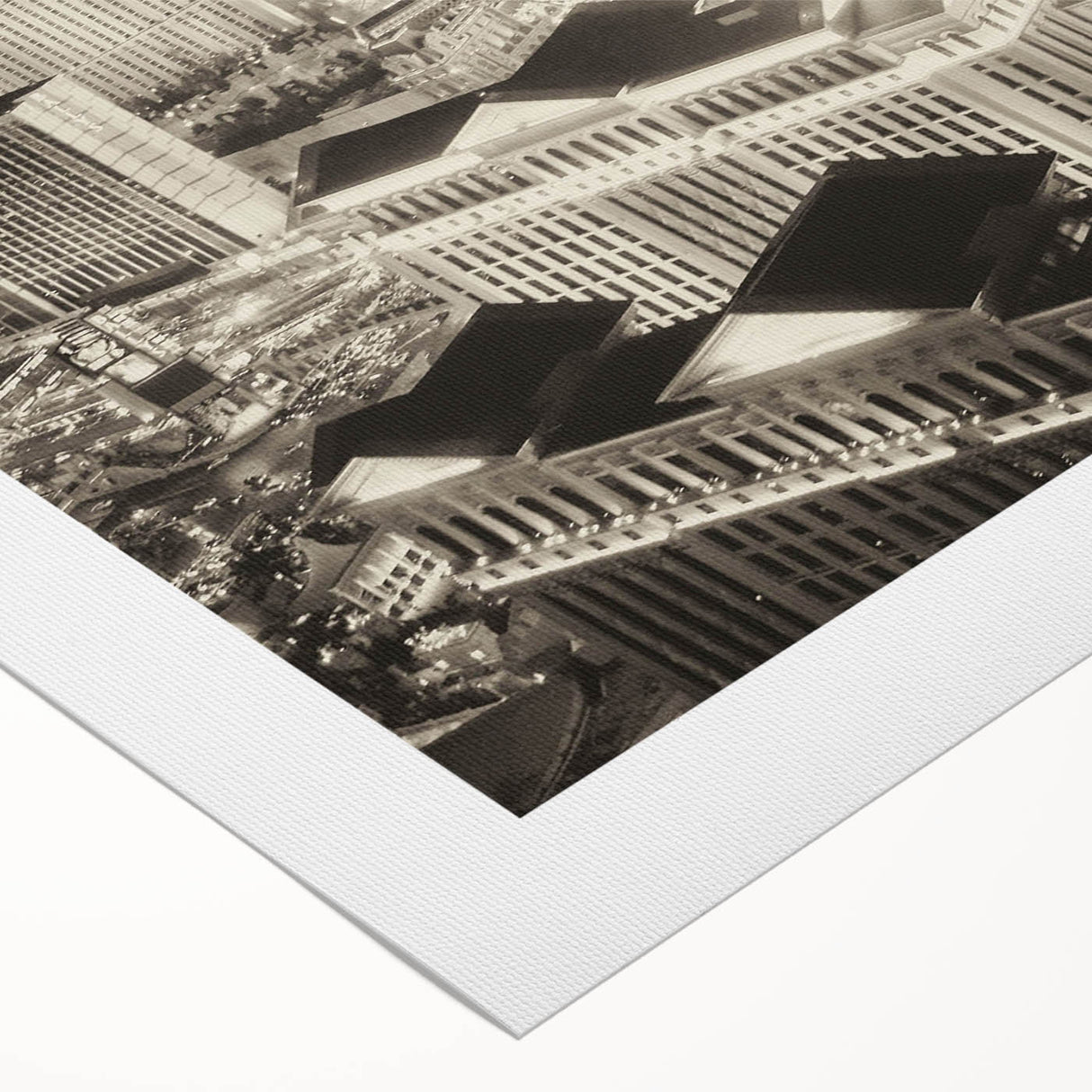 Art deco poster featuring a geometric pattern in gold and black tones, suitable for dining room or bathroom wall art.