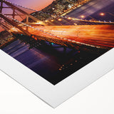 Art deco poster featuring a symmetrical geometric pattern in gold and black, suitable for dining room or bathroom wall art.