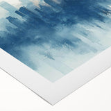 Art deco poster of a stylized female figure in muted gold and black, printed on canvas.