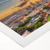 Art deco poster featuring geometric patterns in gold and black, suitable for dining room or bathroom wall art.