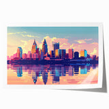 Extra large canvas print of vibrant floral art in shades of pink and green, ideal for dining room or bathroom wall decor.