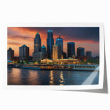 Extra large canvas with a floral art design in pastel shades, ideal for dining room or bathroom wall decor.