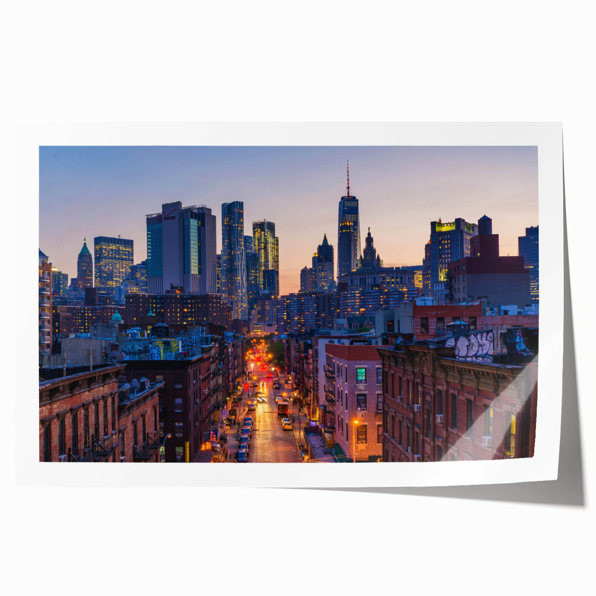 Extra large canvas with a floral design in vibrant colors, ideal for dining room wall art.