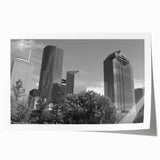 Extra large canvas depicting vibrant floral art with a range of pink and green tones.