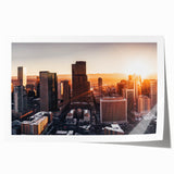 Extra large canvas print of vibrant floral art in pastel shades, suitable for dining room or bathroom wall decor.