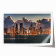 Extra large canvas print of multicolored floral patterns, suitable for art wall dining room or classy bathroom wall art.