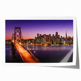 Extra large canvas print of vibrant floral art, with rich red and green tones, suited for dining room or bathroom decor.