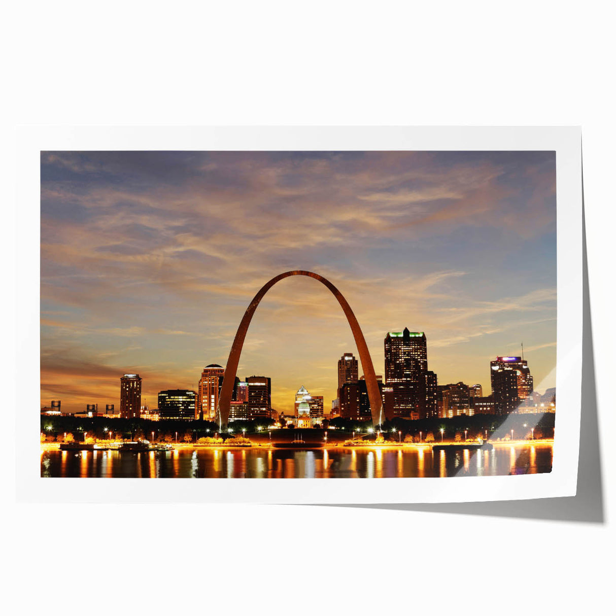 Extra large canvas print featuring a floral design in pastel shades.