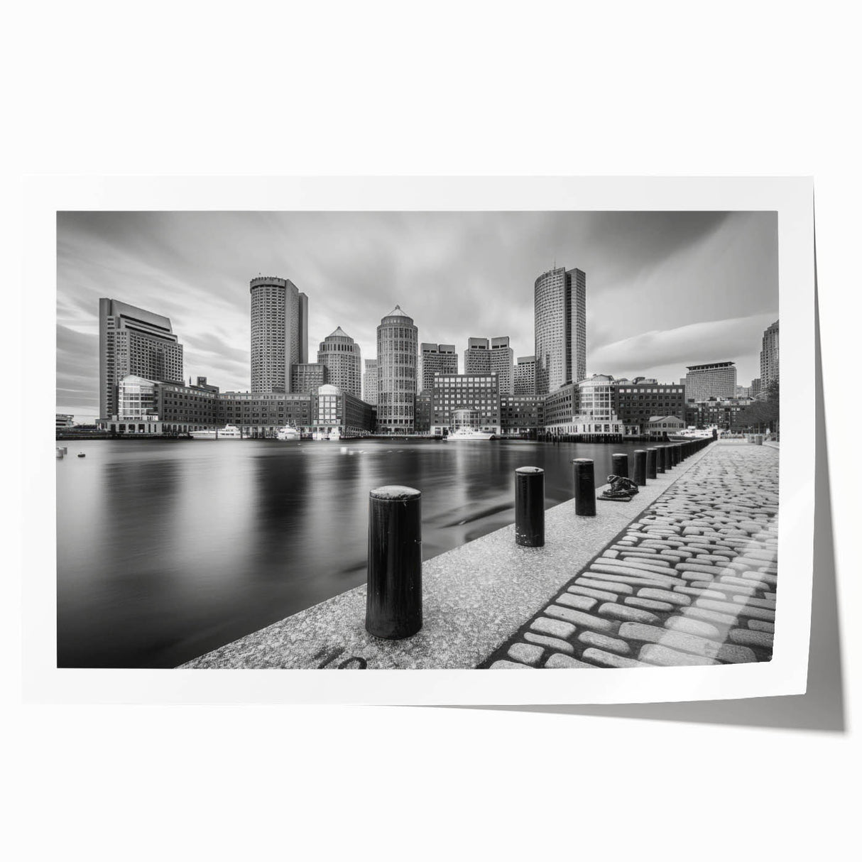 Extra large canvas print featuring a floral design in soft pastel shades.
