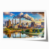 Extra large canvas print of vibrant floral art, ideal for dining room or bathroom wall decor.