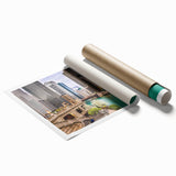 Extra large floral art on canvas featuring soft pastel hues, ideal for classy bathroom or large living room decor.