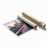 Extra large floral art on canvas, featuring soft pink and green hues, ideal for classy bathroom or large living room decor.