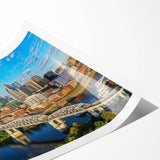 Extra large wall art featuring line art flowers in black on a white canvas, suitable for large living room decor.