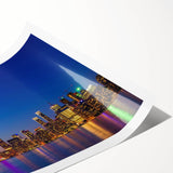 Extra large wall art featuring line art flowers in black on white canvas, ideal for large living room wall decor.