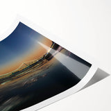 Extra large wall art featuring black and white line art flowers on canvas, ideal for large living room wall decor.