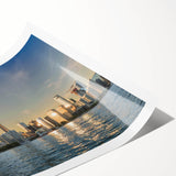 Extra large wall art featuring monochrome line art flowers on canvas, suited for large living room decor.