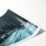 Extra large wall art featuring line art flowers in black on a white canvas, ideal for large living room wall decor.