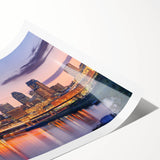 Extra large wall art featuring line art flowers in black on white canvas, suitable for large living room decor.