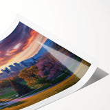 Extra large wall art featuring line art flowers in black on white canvas, suitable for large living room wall decor.