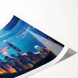 Extra large wall art featuring line art flowers in black on white canvas, ideal for large living room decor.