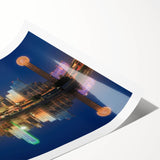 Extra large wall art featuring line art flowers in black and white, ideal for large living room decor.