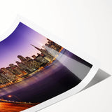 Extra large wall art featuring line art flowers in black on a white canvas, ideal for large living room wall decor.