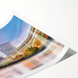 Extra large wall art featuring line art flowers in monochrome, ideal for large living room decor.