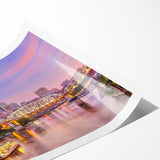 Extra large wall art featuring line art flowers in black on a white canvas, ideal for large living room wall decor.