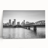 Large black and white acrylic print of assorted kitchen utensils, ideal for kitchen wall art.
