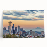 Large black and white photo of a coffee cup, ideal for kitchen wall art, printed on framed canvas.