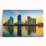 Large black and white acrylic print of assorted kitchen utensils, ideal for kitchen wall art.