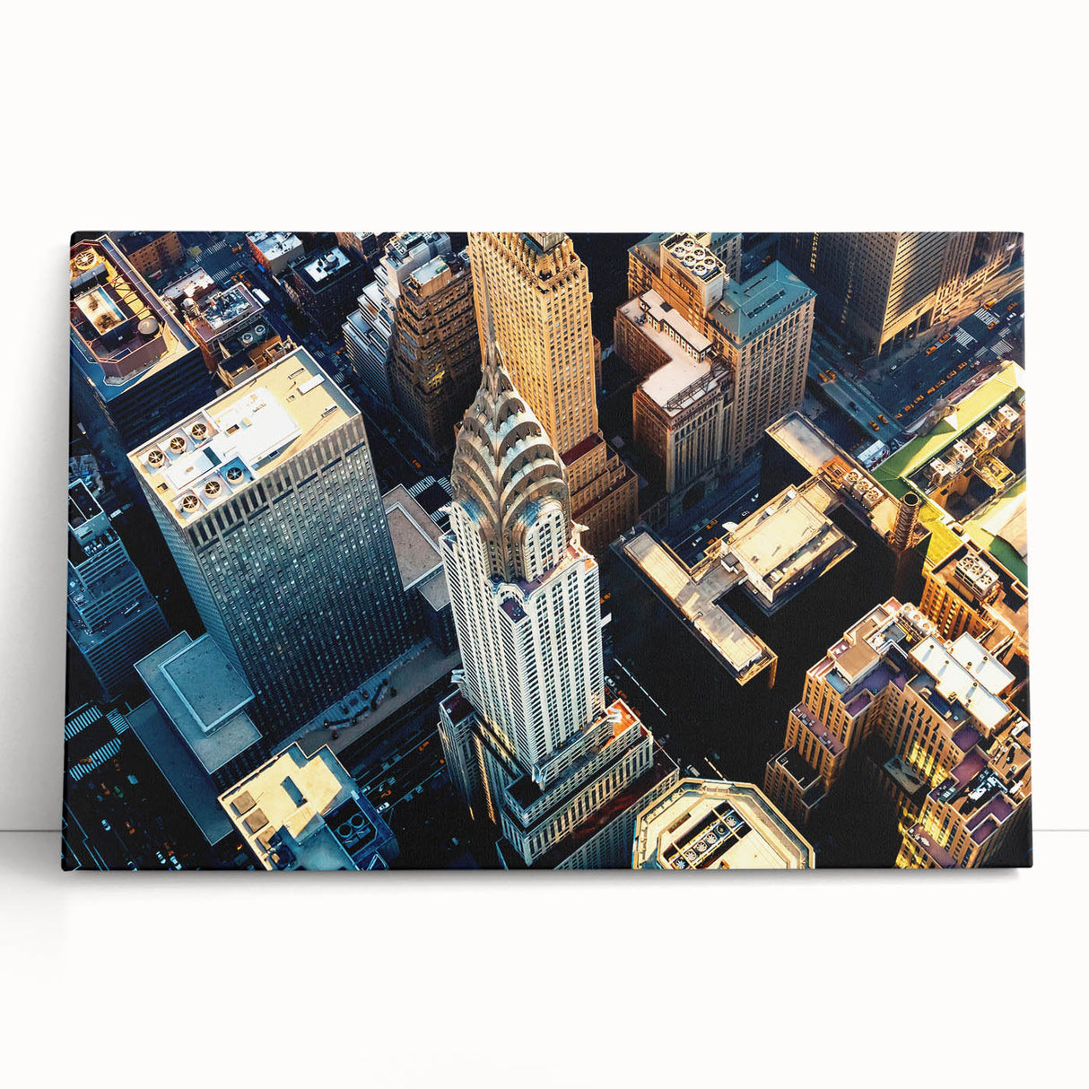 Large black and white abstract acrylic print, ideal for kitchen wall art.