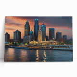 Large black and white acrylic print of abstract kitchen utensils, suitable for kitchen wall art.