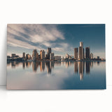 Large black and white abstract canvas print, ideal for kitchen wall art.