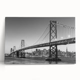 Large black and white abstract art on canvas, featuring fluid shapes, ideal for kitchen wall art.