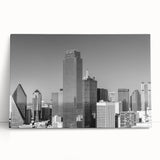Large black and white acrylic print of assorted kitchen utensils, ideal for kitchen wall art.