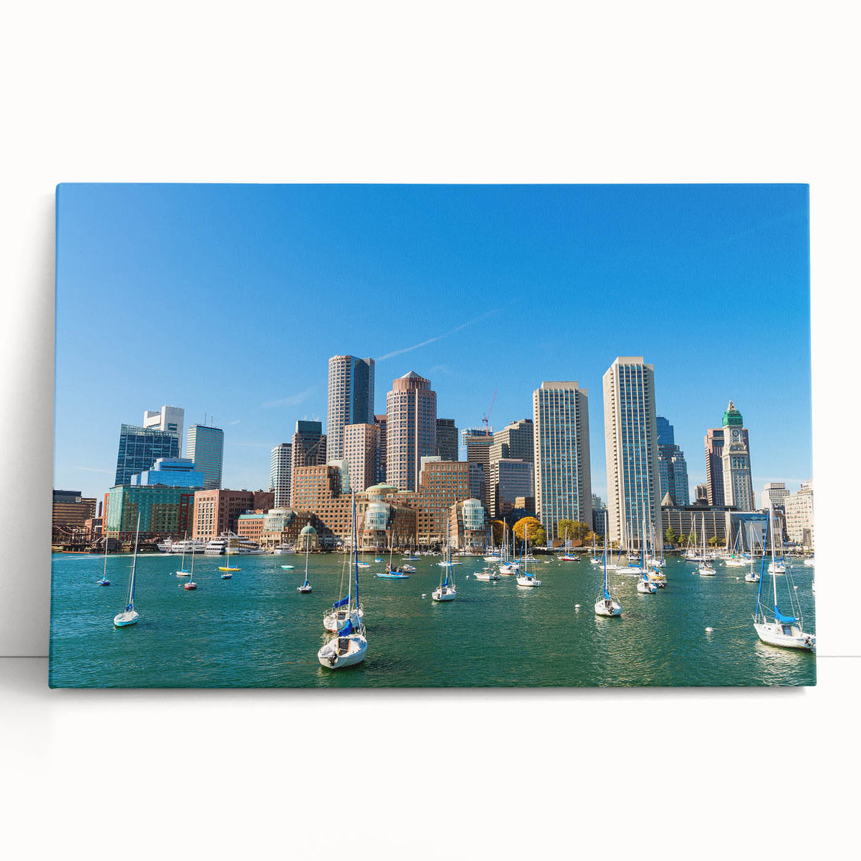 Large black and white acrylic print of assorted kitchen utensils, suitable for kitchen wall art.